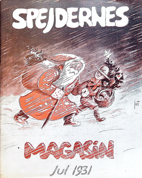 Forside: Spejdernes Magasin 1931 årg  16 nr 3