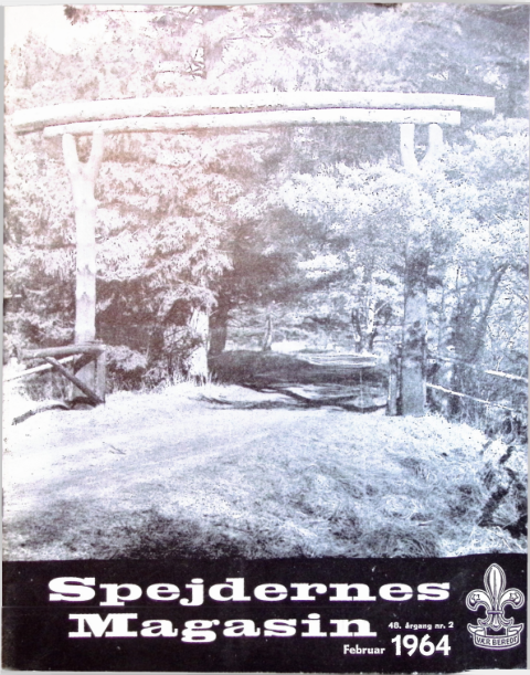 Forside: Spejdernes Magasin 1964 årg  48 nr 2