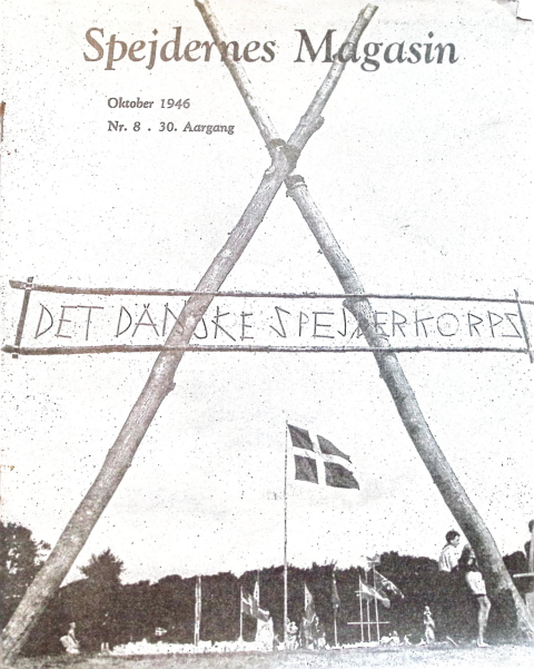 Forside: Spejdernes Magasin 1946 årg  30 nr 8