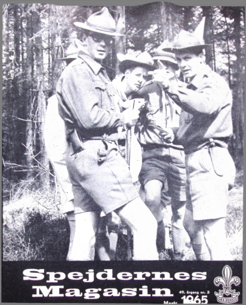 Forside: Spejdernes Magasin 1965 årg  49 nr 3