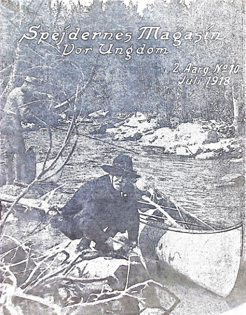 Forside: Spejdernes Magasin 1918 årg 2 nr 10