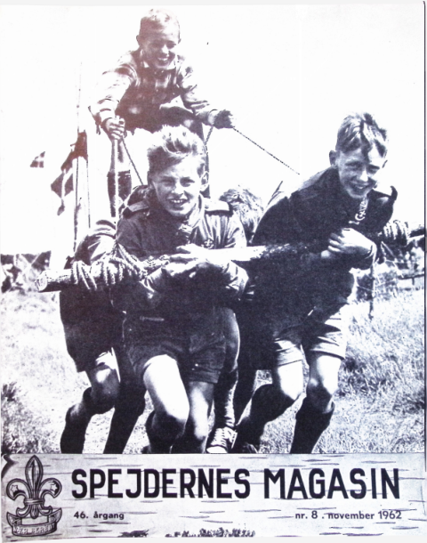 Forside: Spejdernes Magasin 1962 årg  46 nr 8