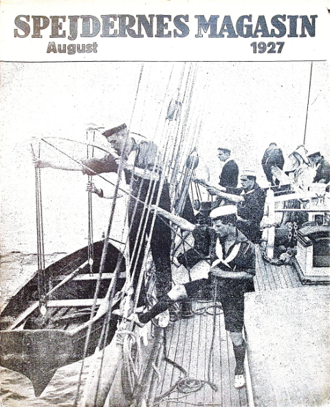 Forside: Spejdernes Magasin 1927 årg  11 nr 11