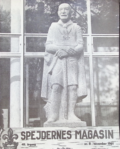 Forside: Spejdernes Magasin 1961 årg  45 nr 8