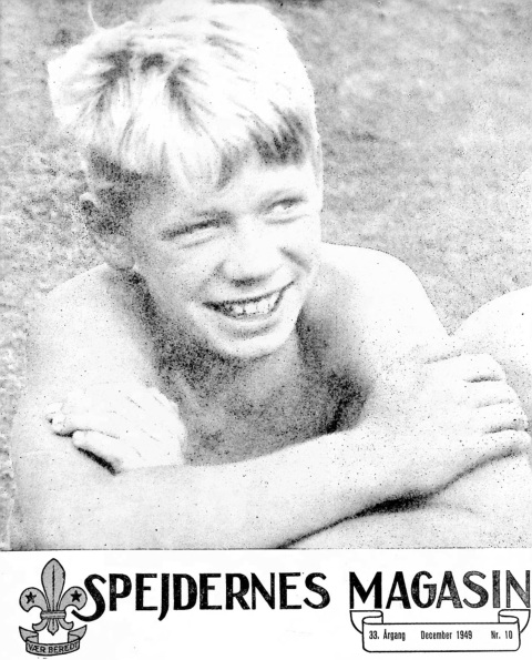 Forside: Spejdernes Magasin 1949 årg  33 nr 10