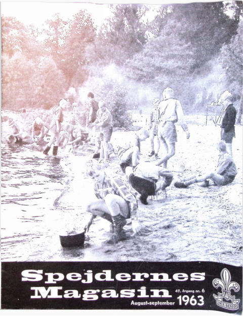 Forside: Spejdernes Magasin 1963 årg  47 nr 6
