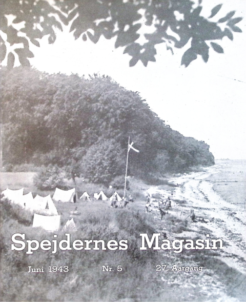 Forside: Spejdernes Magasin 1943 årg  27 nr 5
