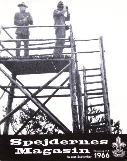Forside: Spejdernes Magasin 1966 årg  50 nr 6