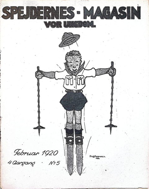 Forside: Spejdernes Magasin 1920 årg 4 nr 5
