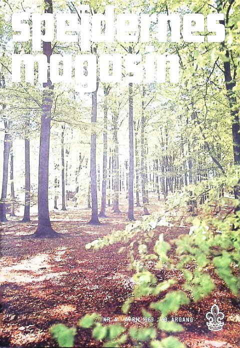 Forside: Spejdernes Magasin 1969 årg  53 nr 4