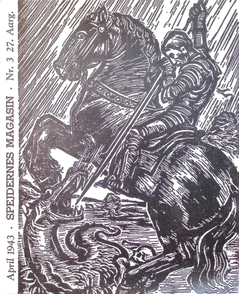 Forside: Spejdernes Magasin 1943 årg  27 nr 3