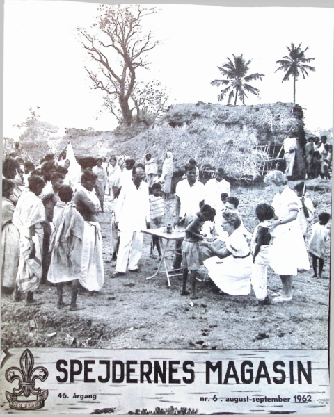 Forside: Spejdernes Magasin 1962 årg  46 nr 6