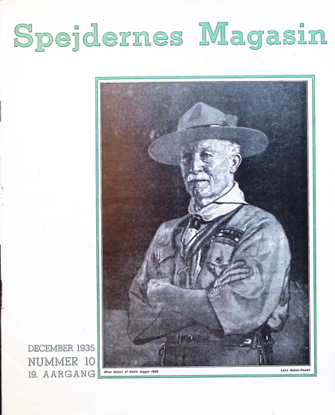 Forside: Spejdernes Magasin 1935 årg  19 nr 10