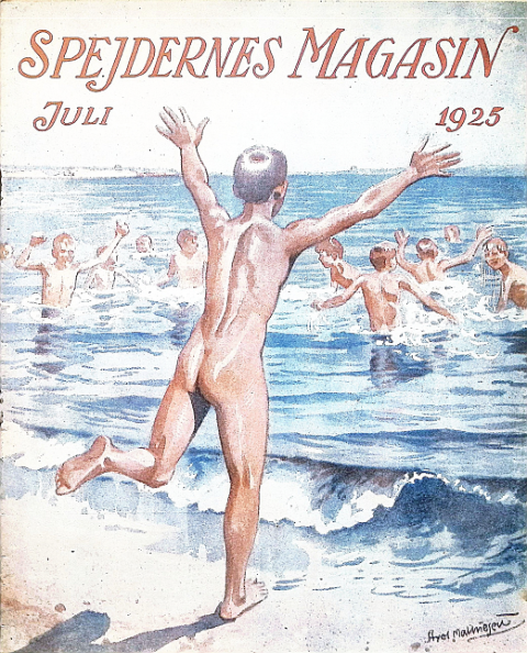 Forside: Spejdernes Magasin 1925 årg  9 nr 10