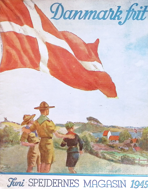Forside: Spejdernes Magasin 1945 årg  29 nr 5