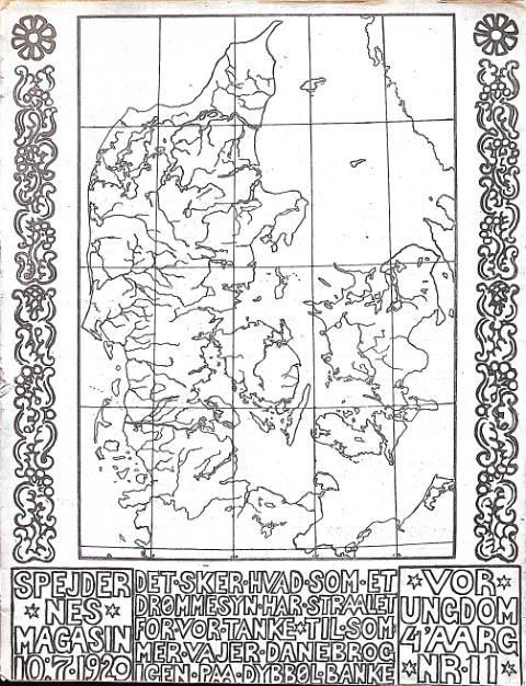 Forside: Spejdernes Magasin 1920 årg 4 nr 11