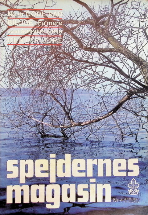 Forside: Spejdernes Magasin 1970 årg  54 nr 4