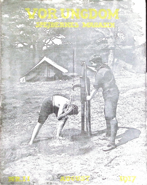 Forside: Spejdernes Magasin 1917 nr 11