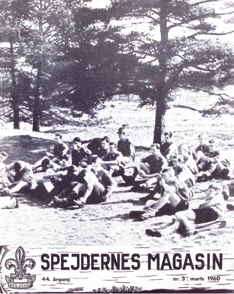 Forside: Spejdernes Magasin 1960 årg  44 nr 3