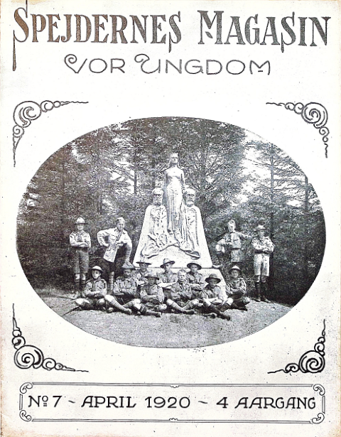 Forside: Spejdernes Magasin 1920 årg 4 nr 7