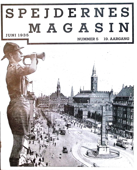 Forside: Spejdernes Magasin 1935 årg  19 nr 5