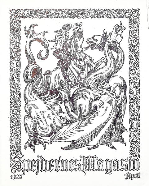 Forside: Spejdernes Magasin 1927 årg  11 nr 7