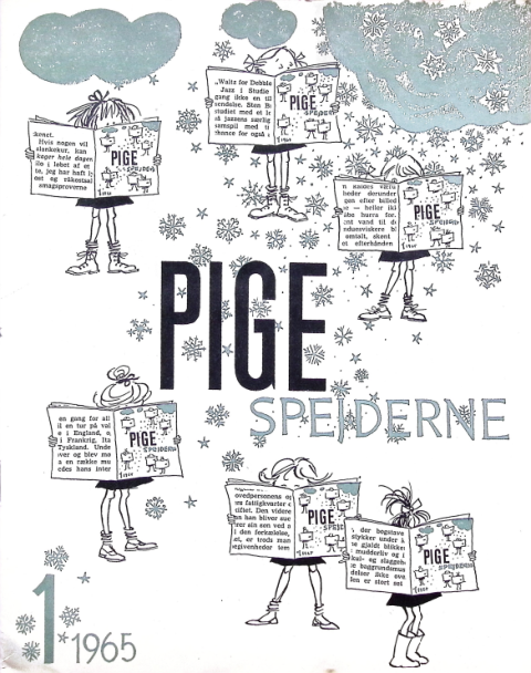 Forside: Pigespejderne 1965 årg 48 nr. 1