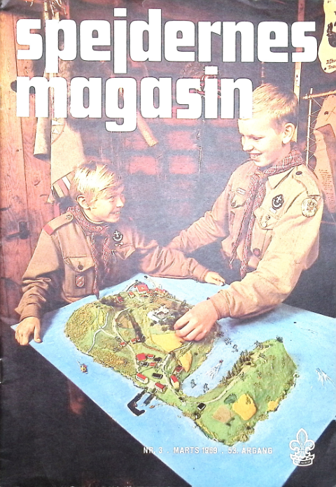 Forside: Spejdernes Magasin 1969 årg  53 nr 3