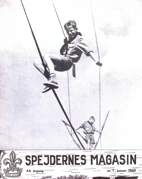 Forside: Spejdernes Magasin 1960 årg  44 nr 1