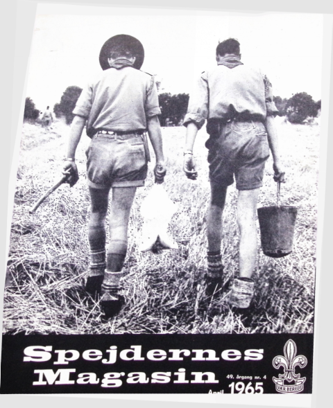 Forside: Spejdernes Magasin 1965 årg  49 nr 4