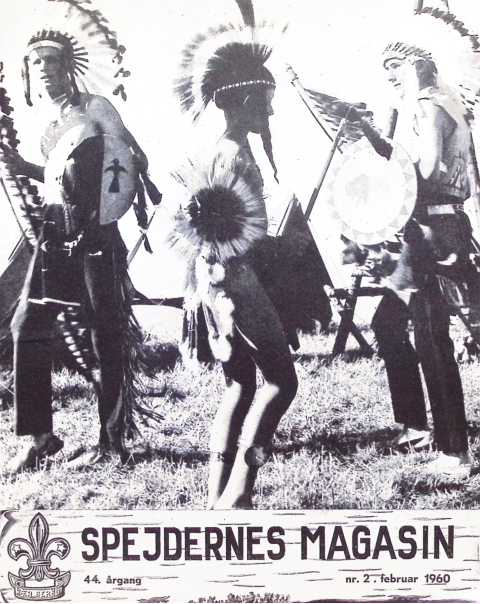 Forside: Spejdernes Magasin 1960 årg  44 nr 2