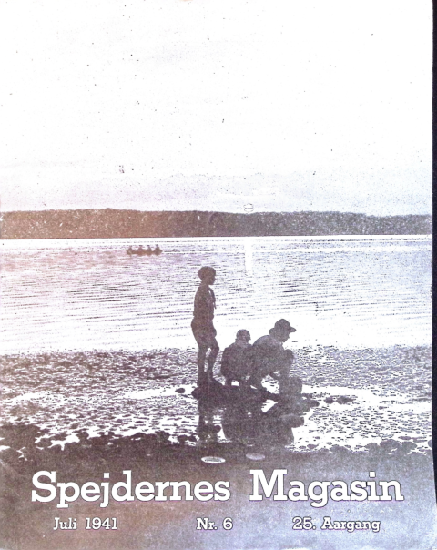 Forside: Spejdernes Magasin 1941 årg  25 nr 6