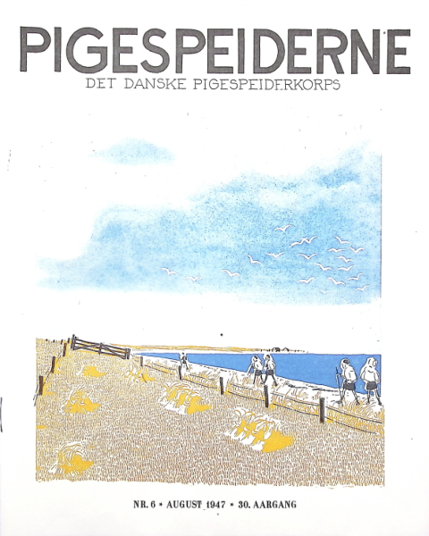 Forside: Pigespejderne 1947 årg 30 nr. 6