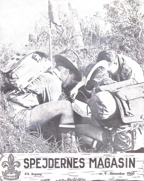 Forside: Spejdernes Magasin 1960 årg  44 nr 9