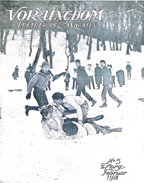 Forside: Spejdernes Magasin 1918 årg 2 nr 5