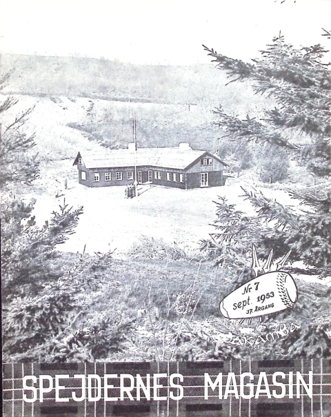 Forside: Spejdernes Magasin 1953 årg  37 nr 7