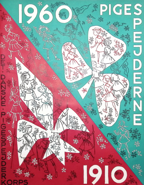 Forside: Pigespejderne 1960 årg 43 nr. Jubilæum