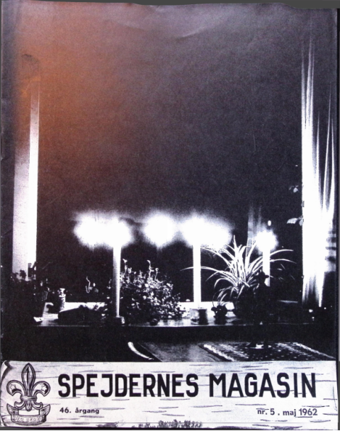 Forside: Spejdernes Magasin 1962 årg  46 nr 5