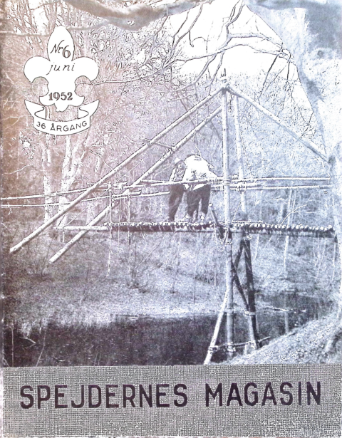 Forside: Spejdernes Magasin 1952 årg  36 nr 6