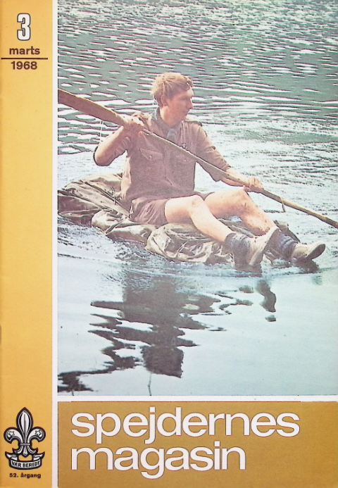 Forside: Spejdernes Magasin 1968 årg  52 nr 3