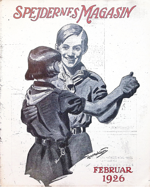 Forside: Spejdernes Magasin 1926 årg  10 nr 5