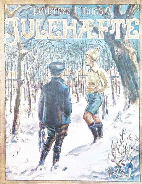 Forside: Spejdernes Magasin 1921 årg  6 nr 3-4