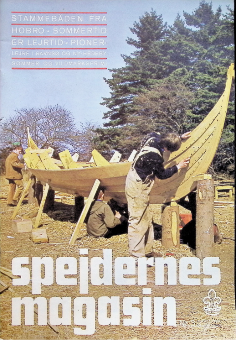 Forside: Spejdernes Magasin 1970 årg  54 nr 3