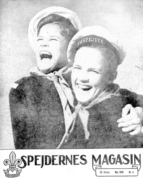 Forside: Spejdernes Magasin 1948 årg  32 nr 5