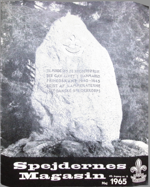 Forside: Spejdernes Magasin 1965 årg  49 nr 5