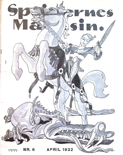 Forside: Spejdernes Magasin 1932 årg  16 nr 6