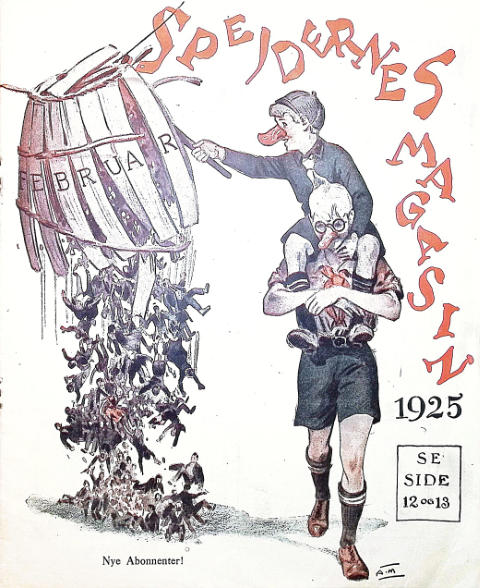 Forside: Spejdernes Magasin 1925 årg  9 nr 5