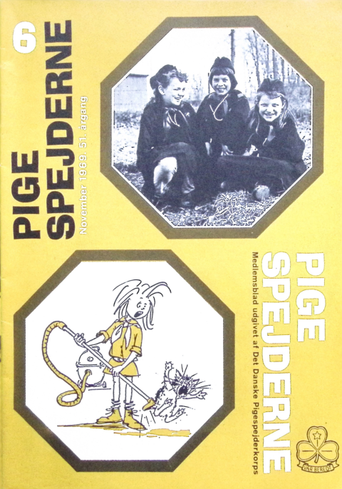 Forside: Pigespejderne 1969 årg 52 nr. 6