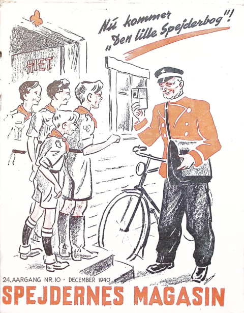 Forside: Spejdernes Magasin 1940 årg  24 nr 10