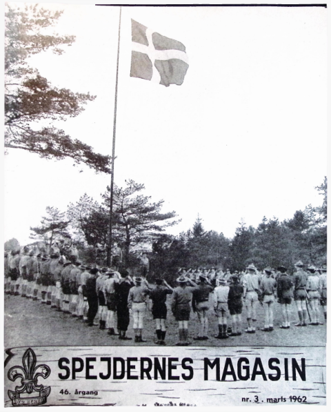 Forside: Spejdernes Magasin 1962 årg  46 nr 3
